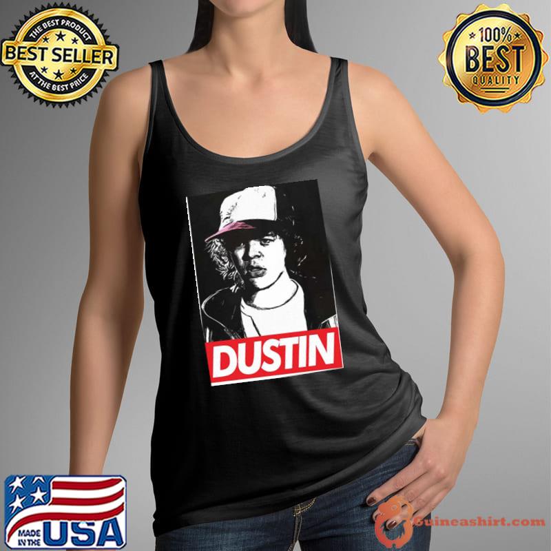 Dustin stranger things design Tank Top