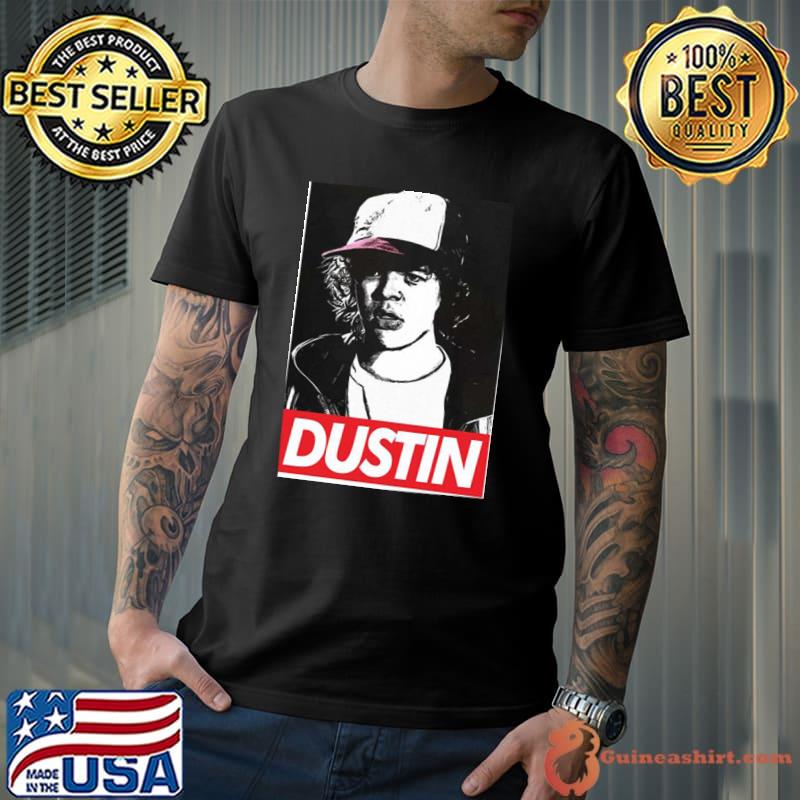 Dustin stranger things design shirt