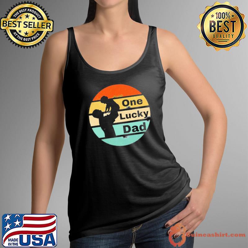 Father and son one lucky dad Tank Top