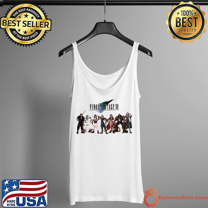 Final fantasy viI characters Tank Top