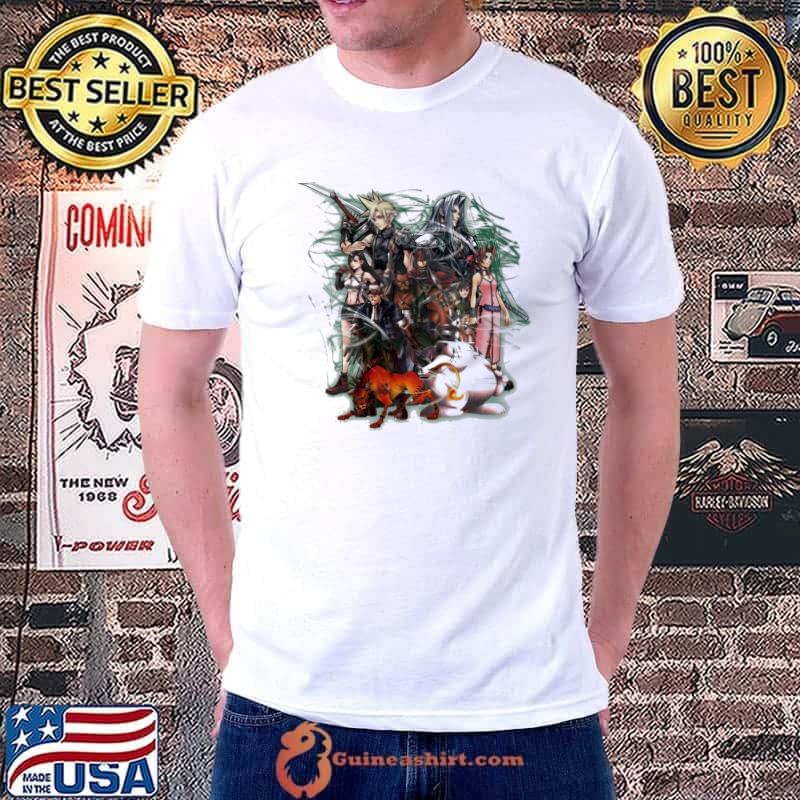 Final fantasy viI collage shirt