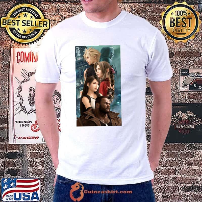 Game art final fantasy viI shirt