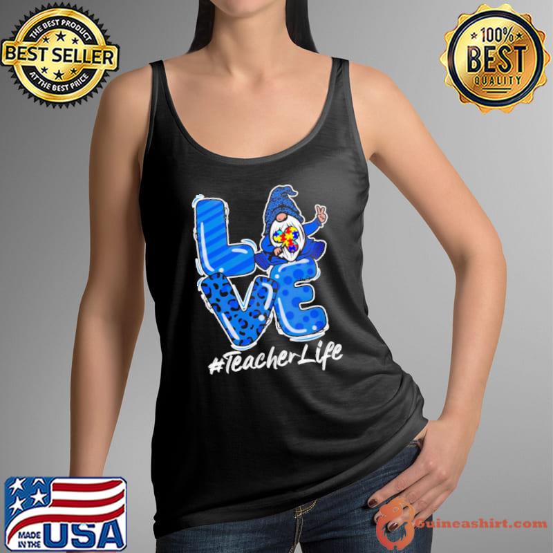 Gnome Teacher life love Tank Top