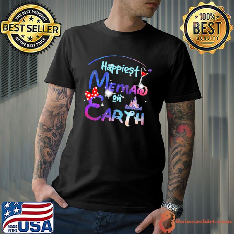 Happiest Memaw On Earth Mickey Shirt