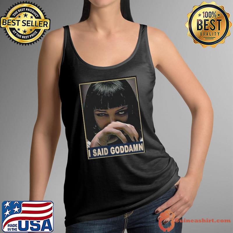 Horizon Horror I Said Goddamn Funny Vintage T-Shirt Tank Top