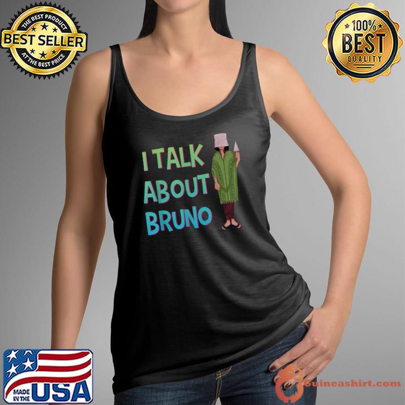 I Talk About BRUNO, Funny Kids Music T-Shirt Tank Top