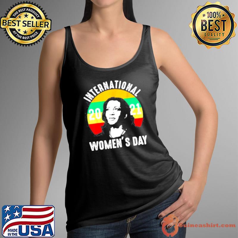 International Women’s Day 2021 Kamala Harris Tank Top