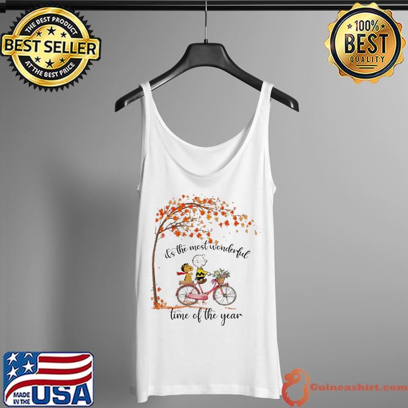IT's the Most Wonderful Time Of the Year Snoopy Tank Top