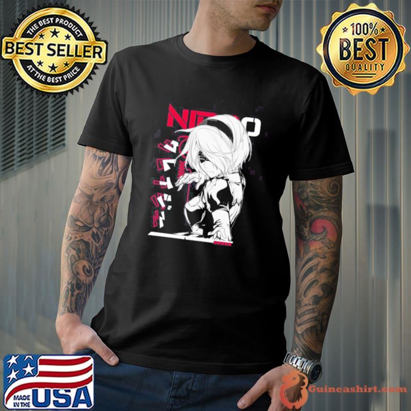 Japan style 2b nier automata shirt
