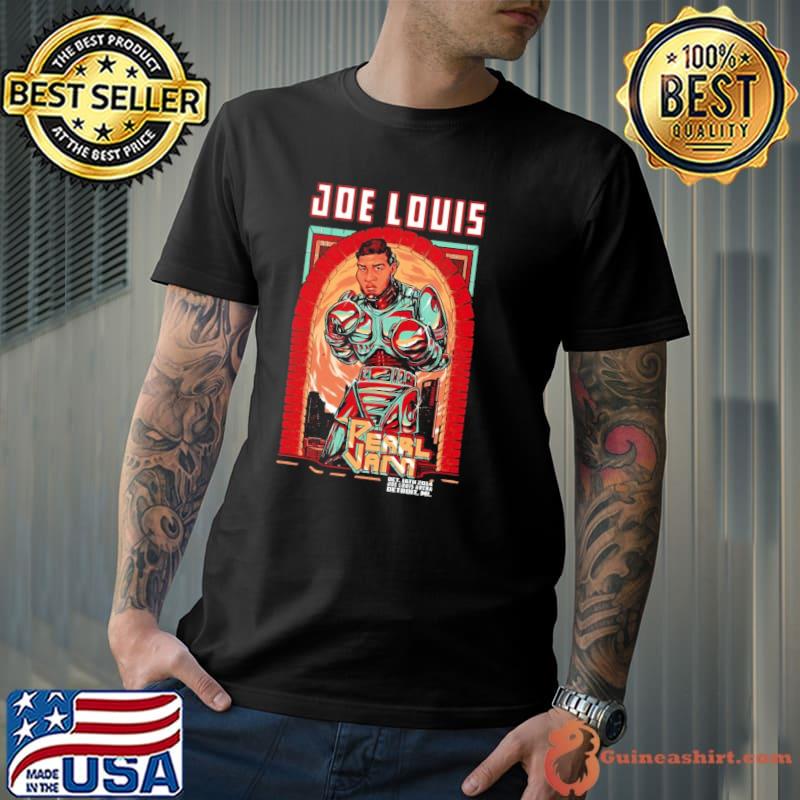 Joe Louis boxing 2014 pearl jam shirt