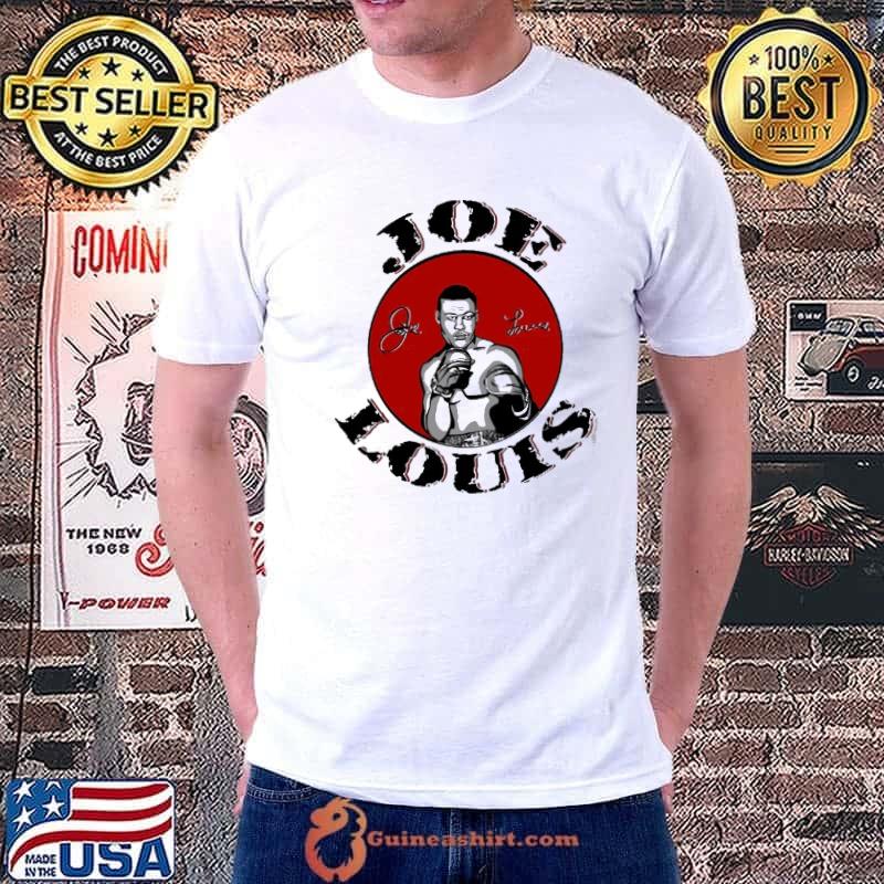 Joe Louis boxing legend signature shirt
