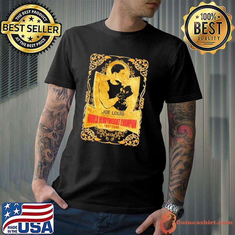 Joe louis world heavyweight champion 1937 1948 vintage shirt