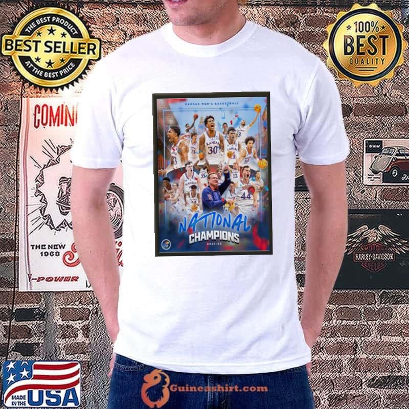 Kansas Jayhawks 2022 Basketball National Champions Poster Shirt
