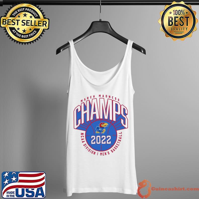 Kansas Jayhawks 2022 March Madness Champs Shirt Tank Top