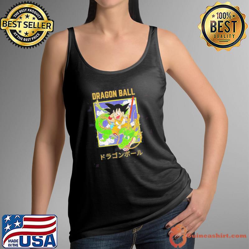Kid goku drangon ball anime Tank Top