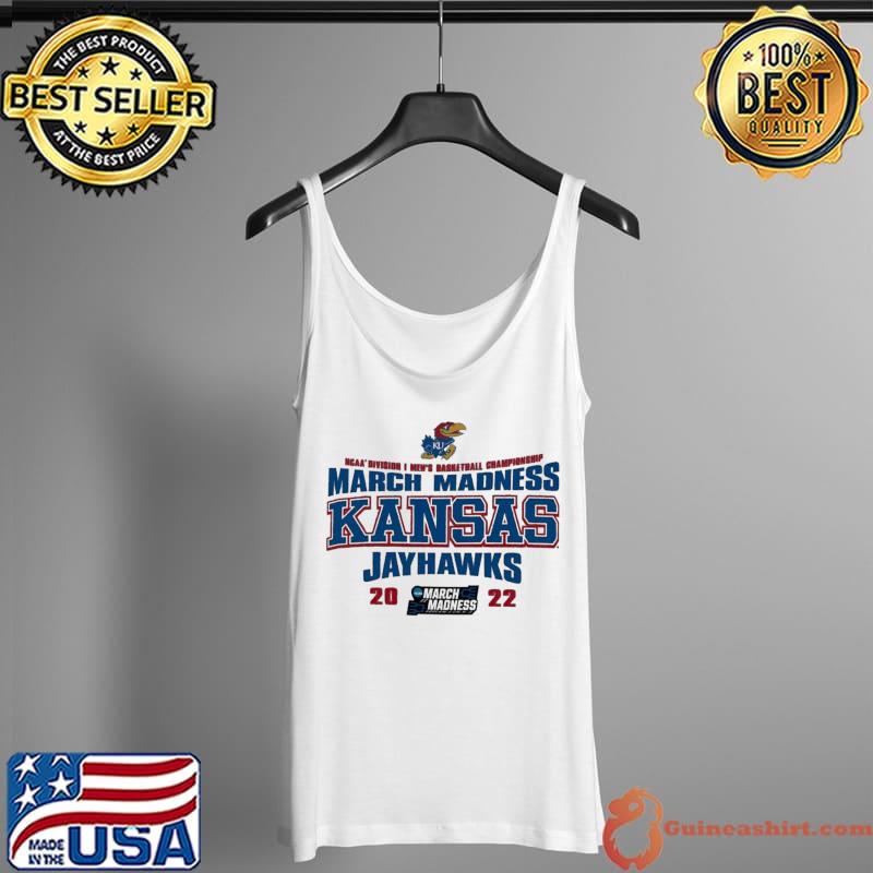 March Madness Kansas Jayhawks 2022 NCAA Division I Men’s Basketball Championship Tank Top