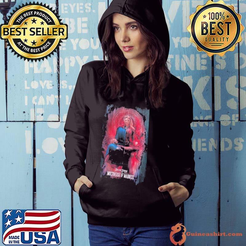Marvel doctor strange scarlet witch in the multiverse of madness graphic Hoodie