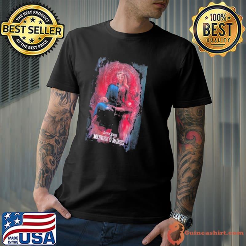 Marvel doctor strange scarlet witch in the multiverse of madness graphic shirt