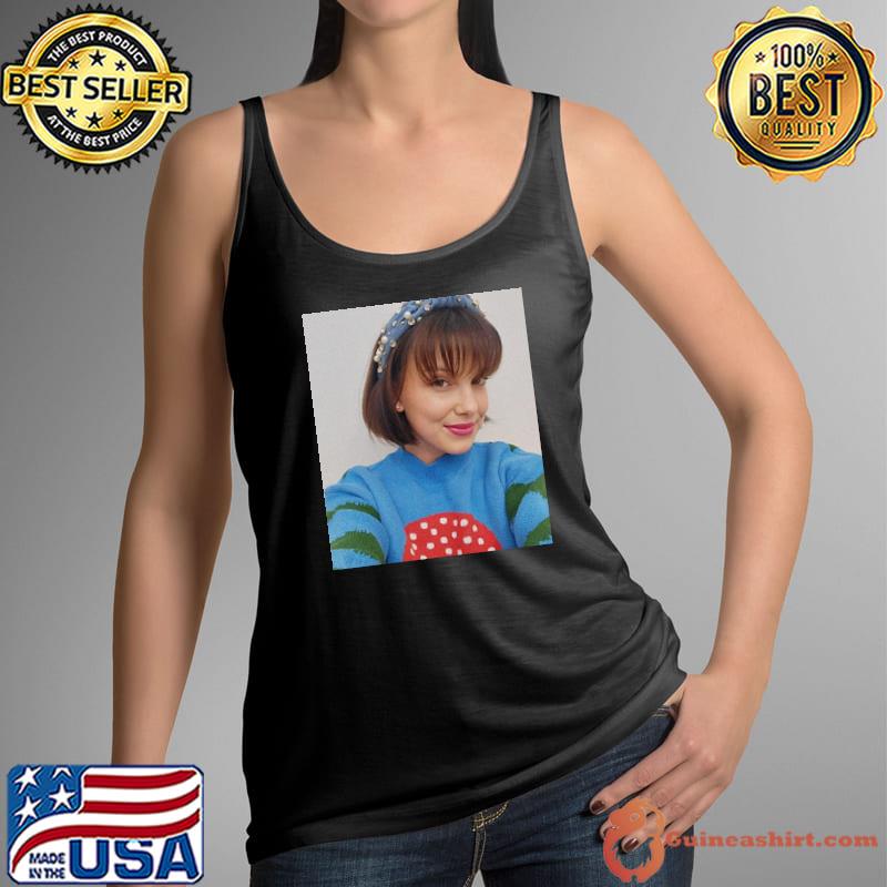 Maya Millie Bobby Brown Blue Tank Top