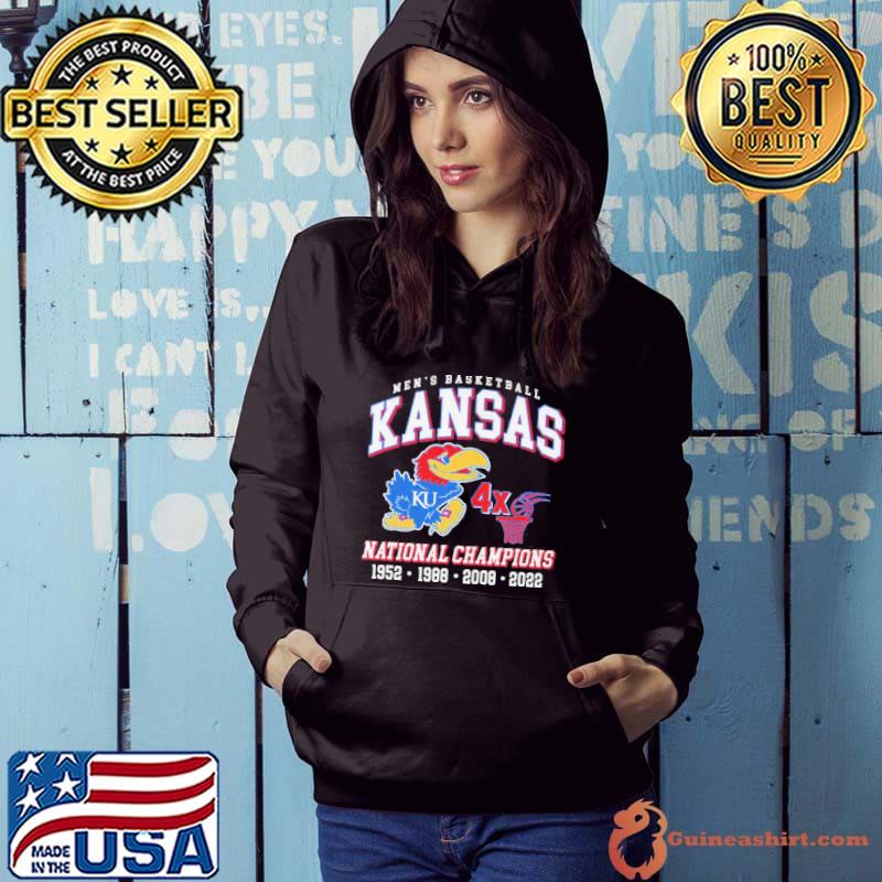 Men's Basketball Kansas National Champion Shirt Hoodie