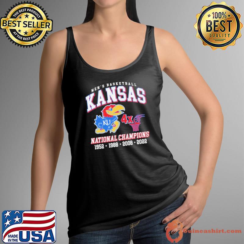 Men's Basketball Kansas National Champion Shirt Tank Top