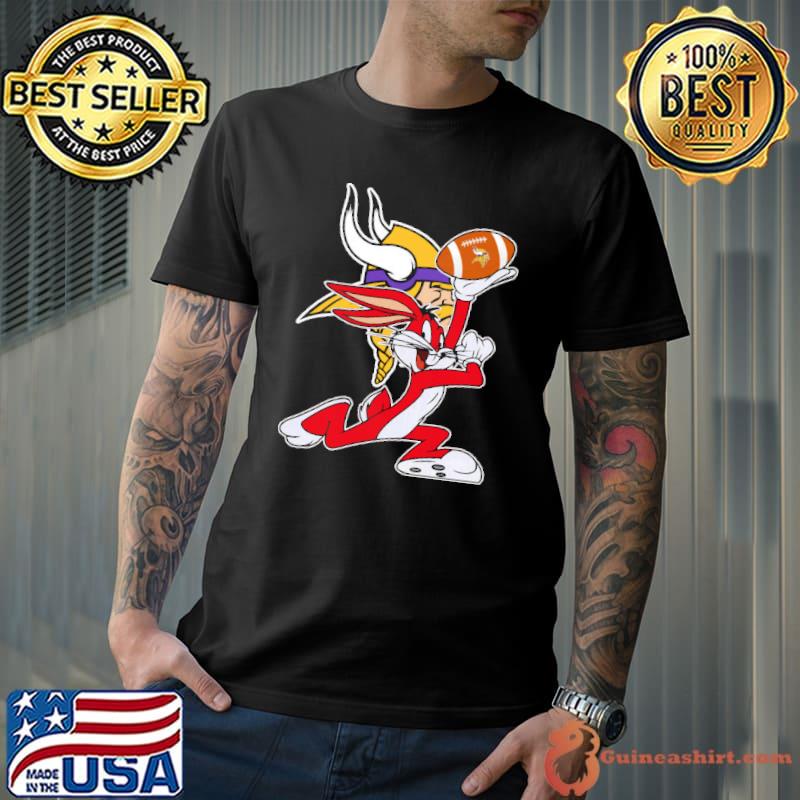 Minnesota Vikings Bunny Chiefs T-Shirt