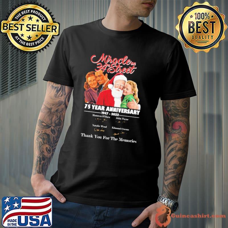 Miracle on 34th Street Anniversary 75 Yearr 1947 2022 Shirt