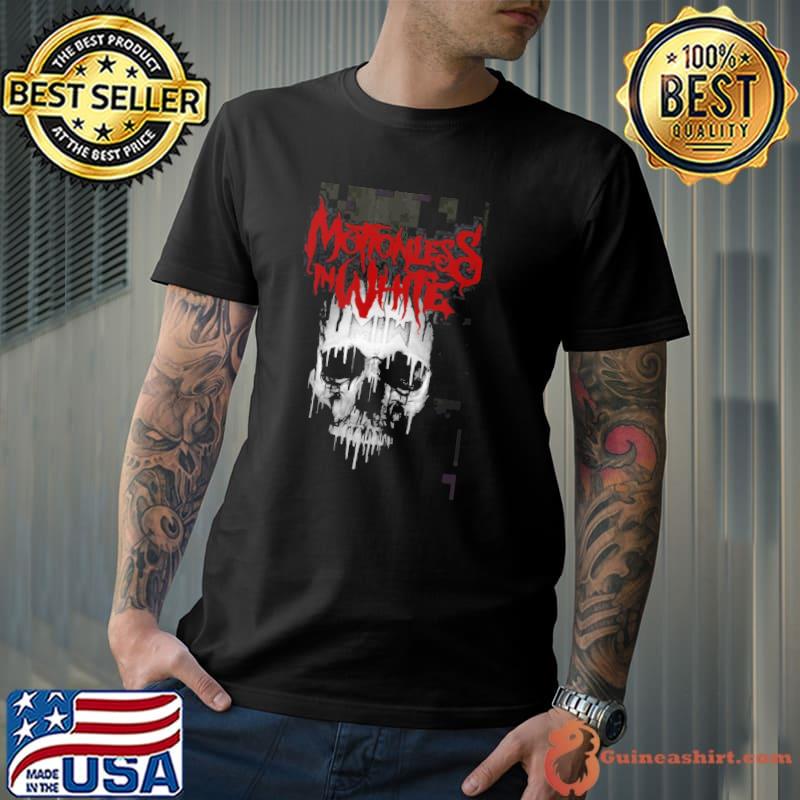 Motionless horror skull design shirt