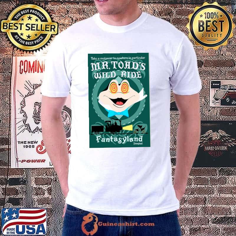 Mr. toad's wild ride shirt