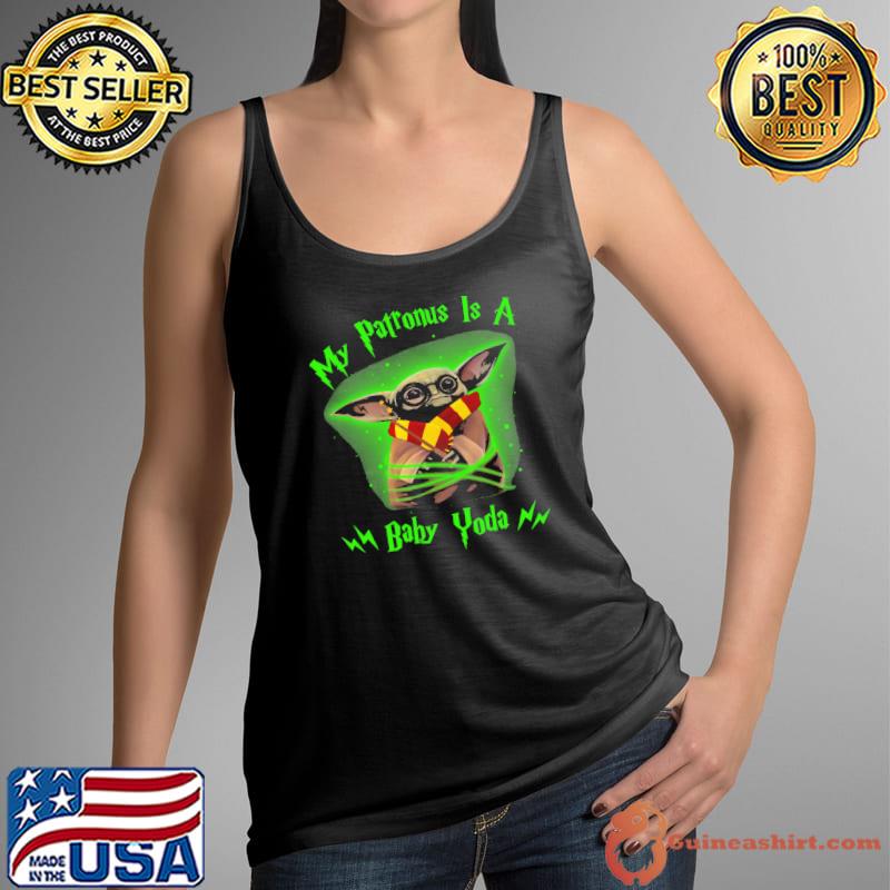 My Patronus Is A Baby Yoda Harry Potter Shirt Tank Top