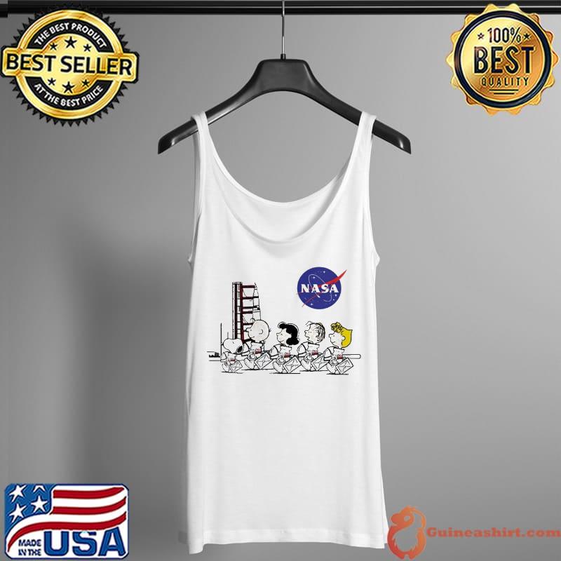 Nasa Snoopy Shirt Tank Top