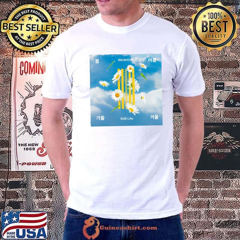New album still life bigbang kpop band shirt