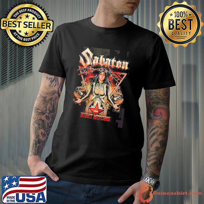 New sabaton night witches design shirt