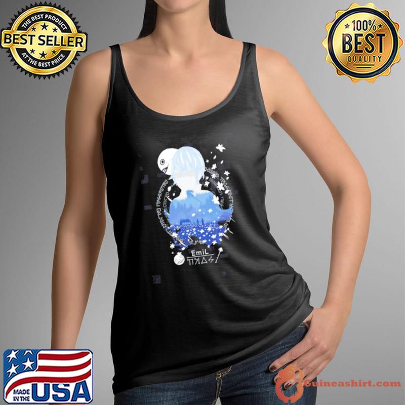Nier emil negative space nier automata Tank Top