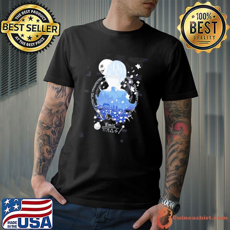 Nier emil negative space nier automata shirt
