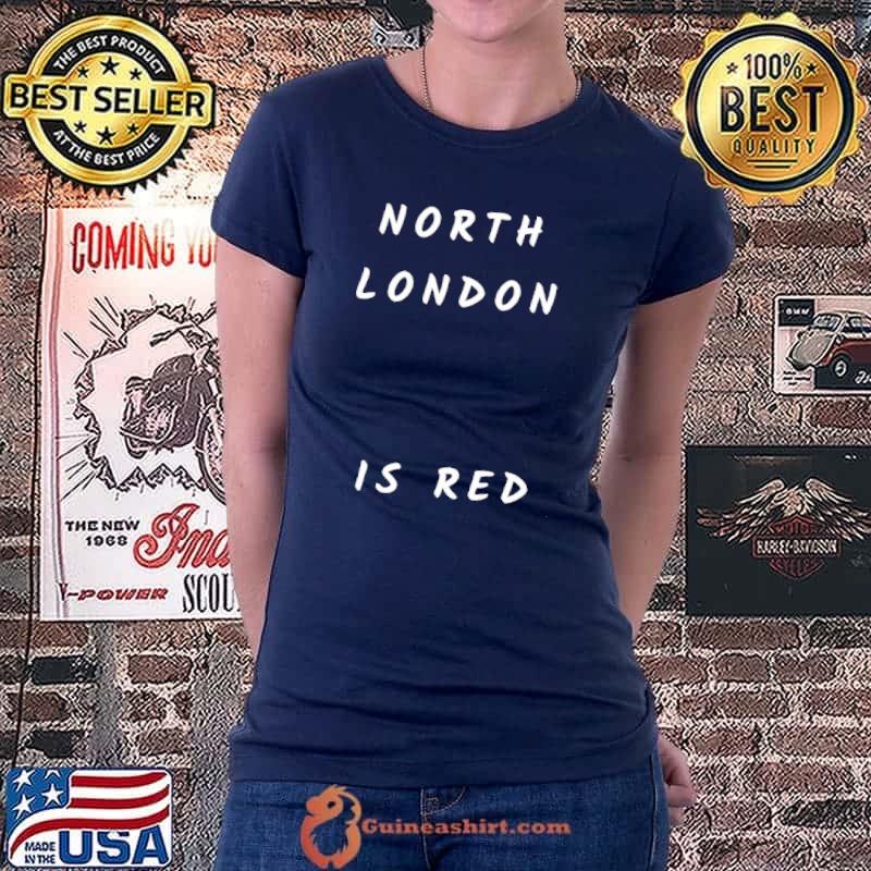 North london is red arsenal Football Ladiestee