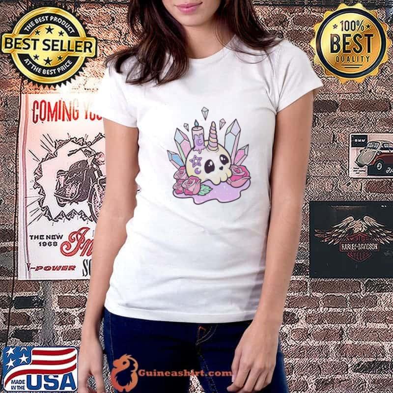Occult skull kawaiI pastel goth cute creepy Ladiestee