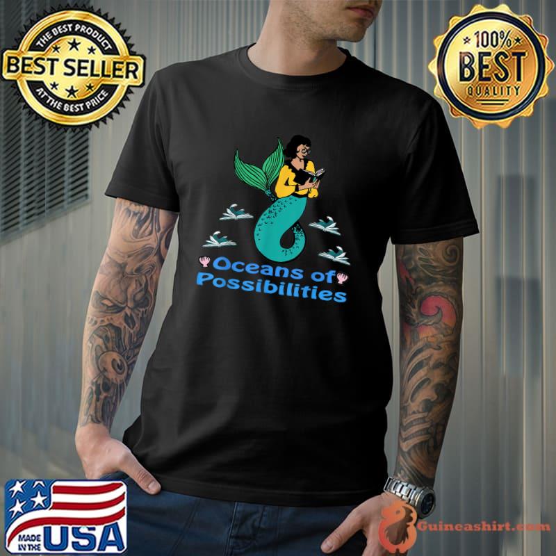 Oceans of Possibilities Summer Reading 2022 Librarian T-Shirt