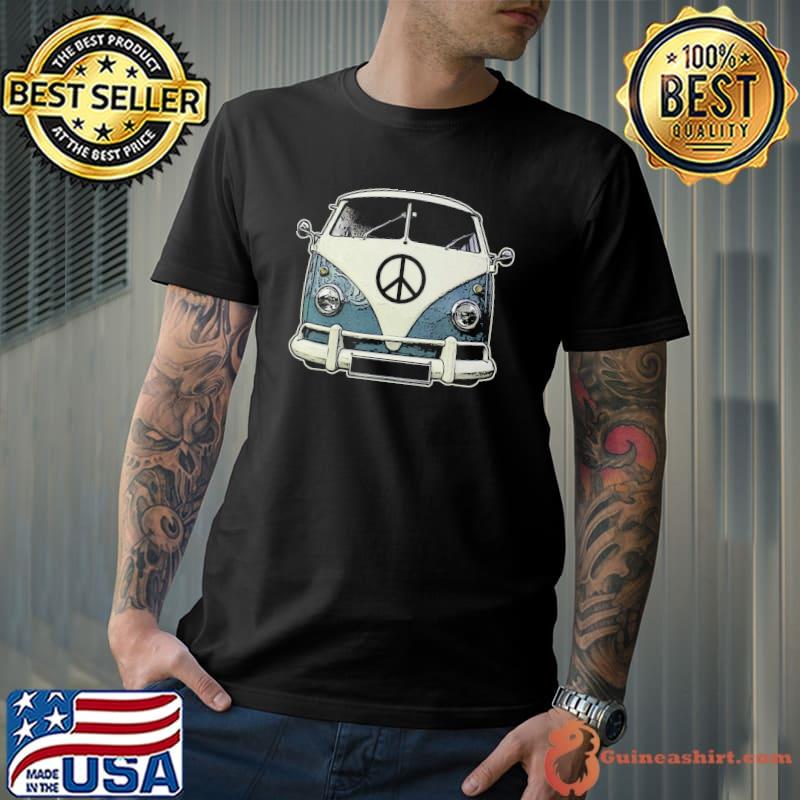 Old hippie car hippie vintage retro shirt