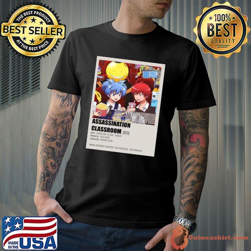 Old style assassination classroom anime shirt