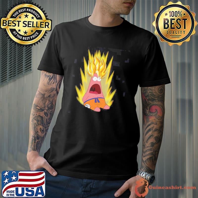 Patrick saiyan dragon ball anime shirt
