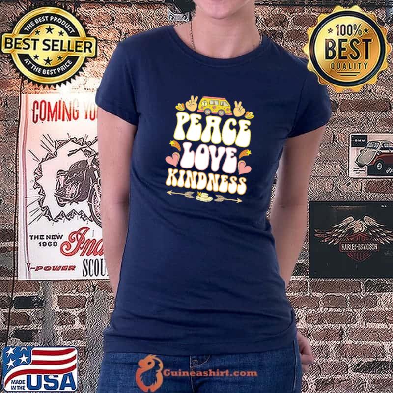 Peace love kindness hippie vintage retro Ladiestee