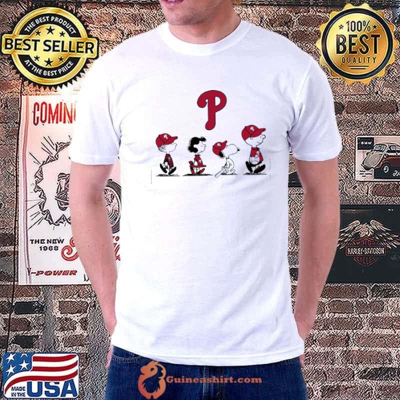 Snoopy And Friends Walking Philadelphia Phillies Shirt - High