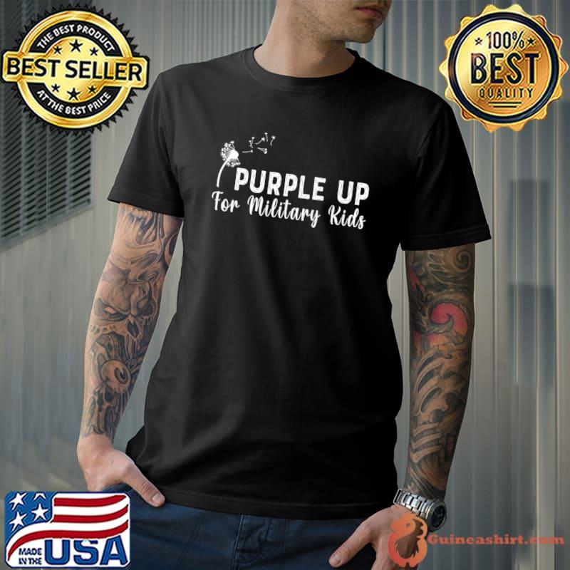 Purple Up For Military Kids Month of the Military Child Premium T-Shirt
