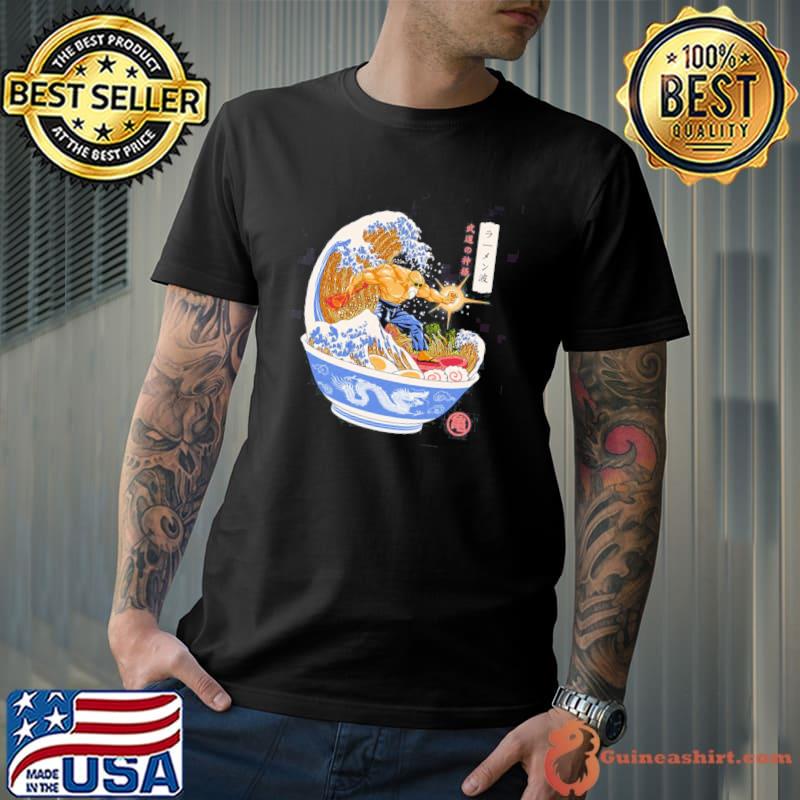 Ramenhame wave dragon ball anime shirt