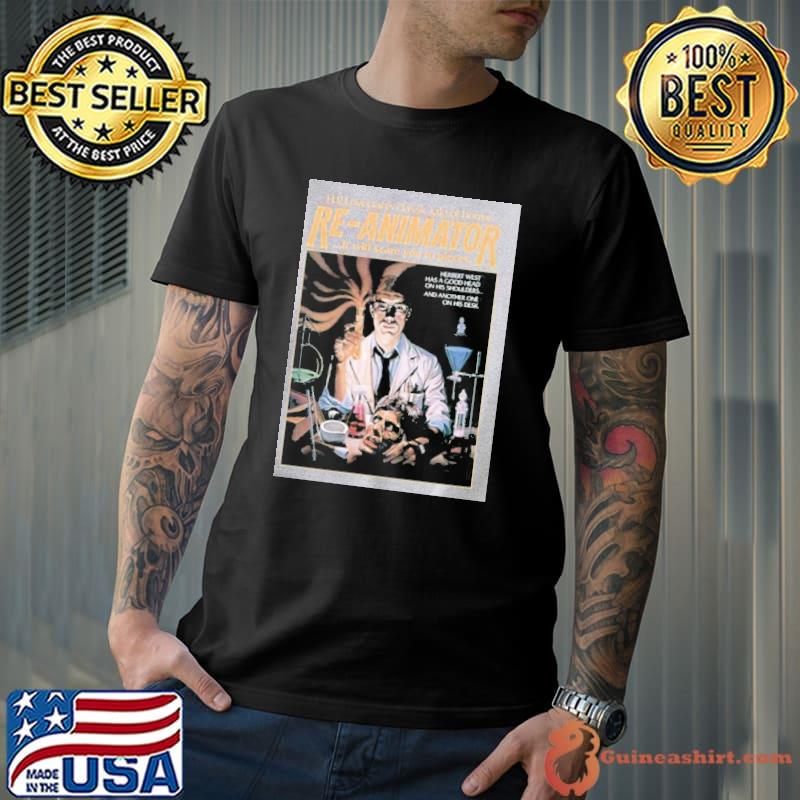 Reanimator Dr Pretorius Retro 80s Movies Unisex T-Shirt