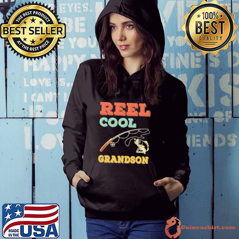 Reel cool grandson fishing Hoodie