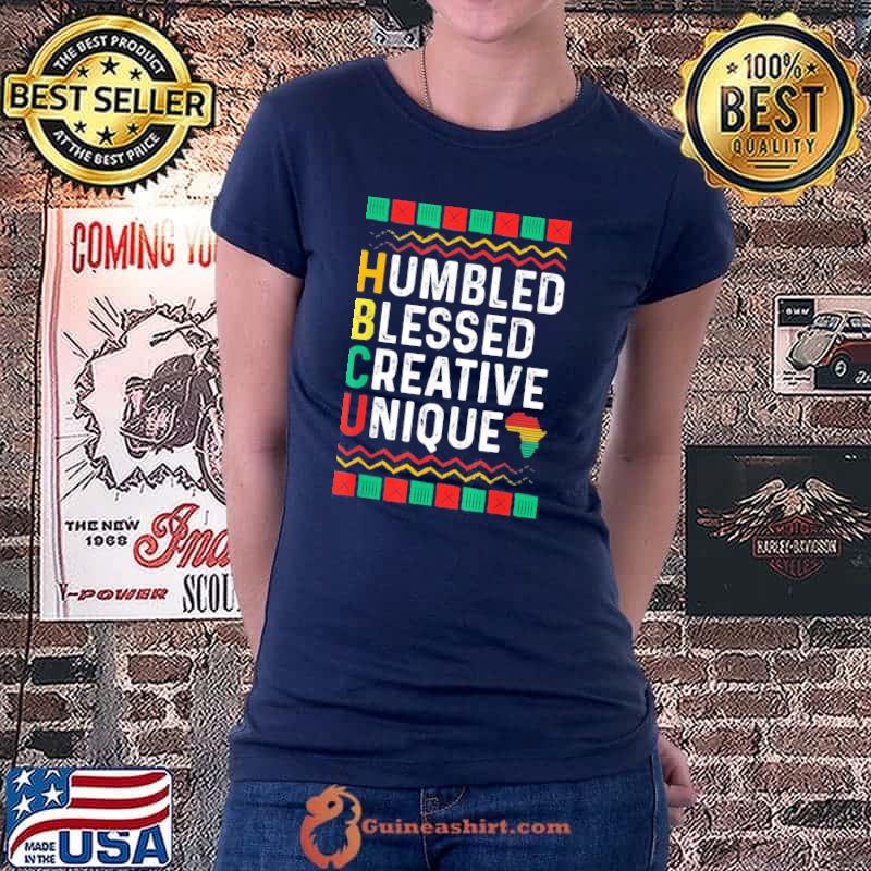 Retro vintage hbcu humbled blessed creative unique african Ladiestee