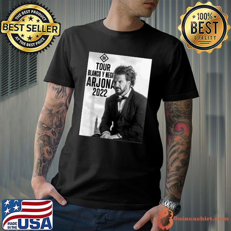 Ricardo arjona blancos y negro tour shirt