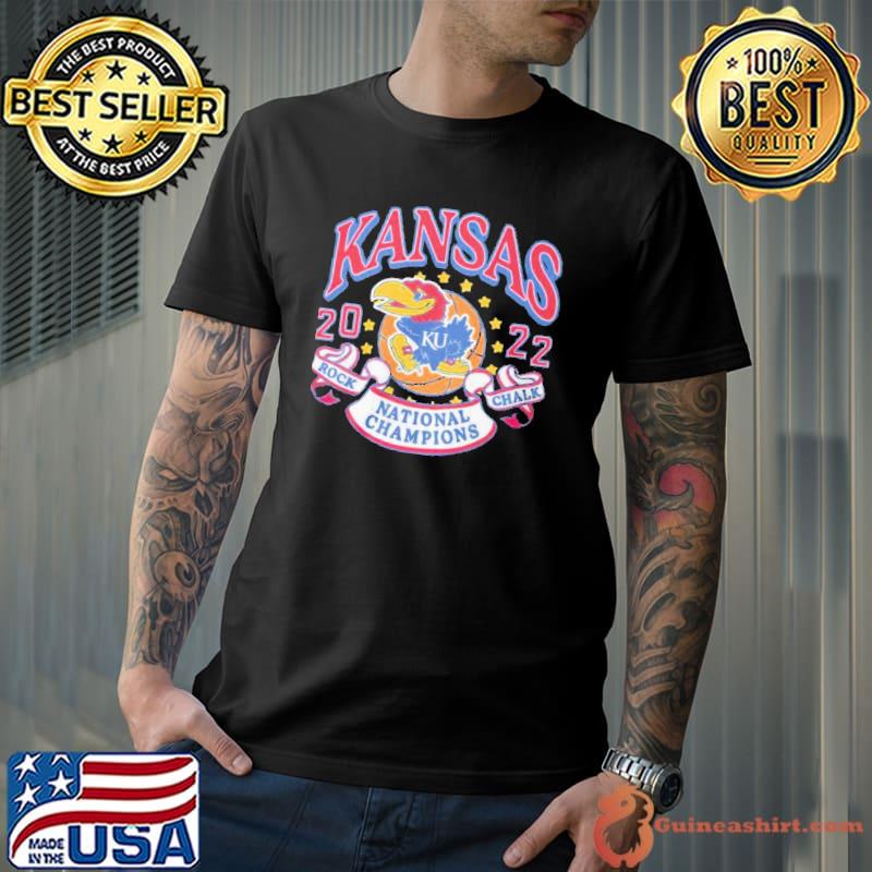 Rock Chalk Kansas Jayhawks 2022 National Champions shirt